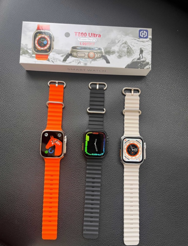 Nova Série 8 Relógio Ultra Smart Watch Esportivo Sem Fio À Prova D'água T800 - Imagem 3