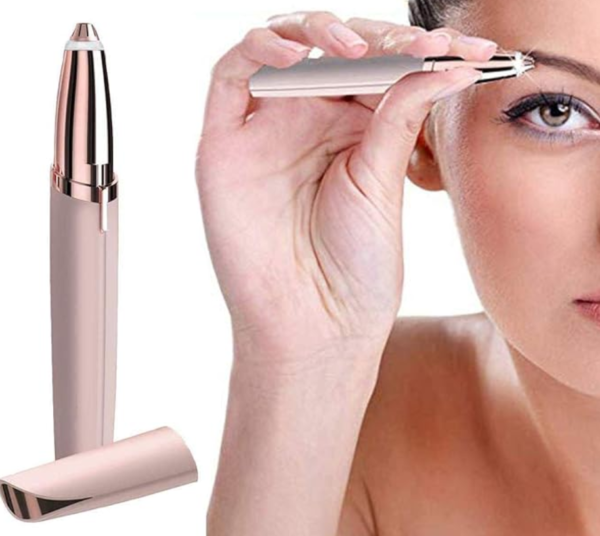 Removedor de sobrancelhas, remoção de pelos, USB , recarregáveil, indolor - Imagem 2